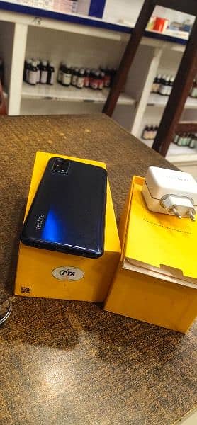 realme 7 pro 8 128 gb 65 volt Charge panel change with box Charger 6