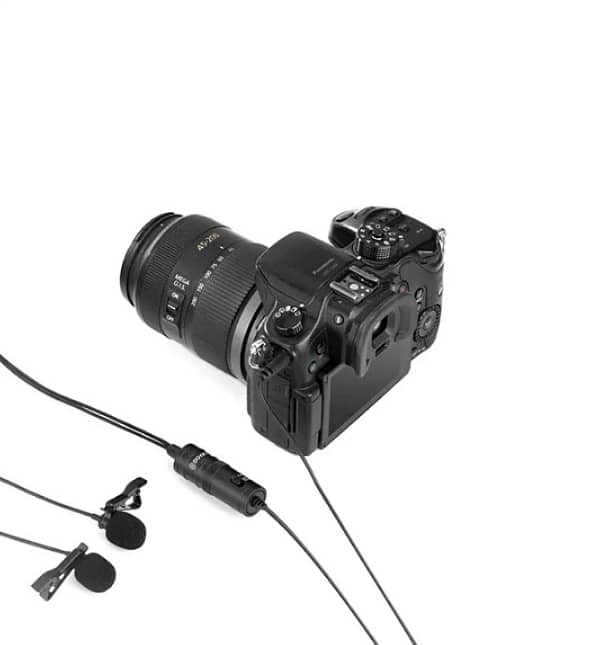 BY-M1DM Dual Omni-directional Lavalier Mic 3