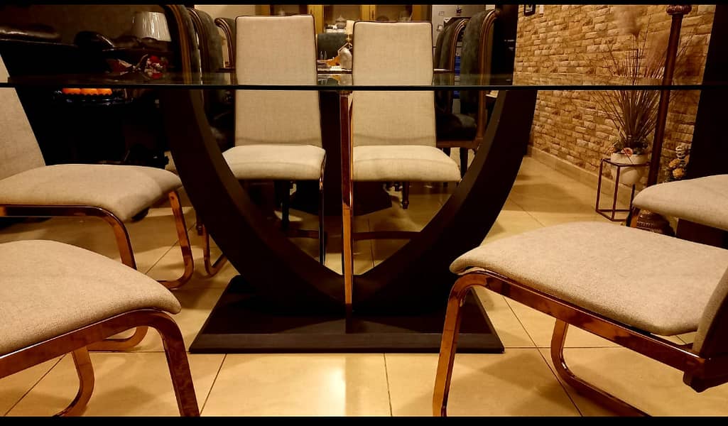 Dinning Table with 6 chairs 7