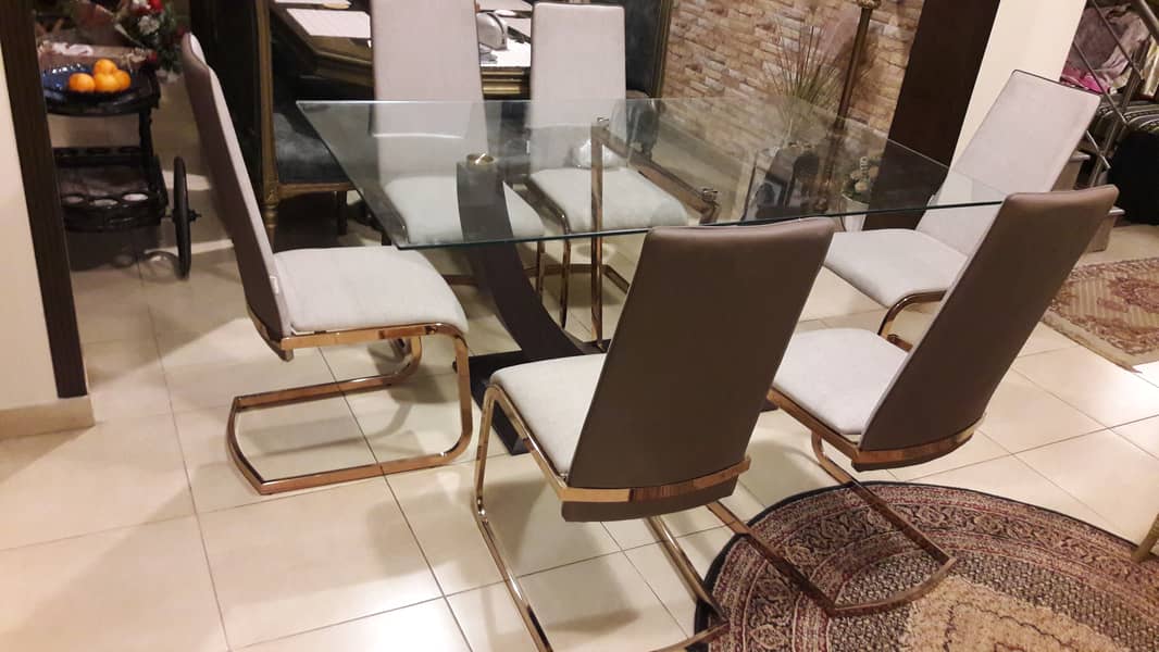 Dinning Table with 6 chairs 13