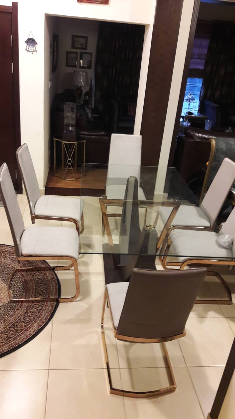 Dinning Table with 6 chairs 14
