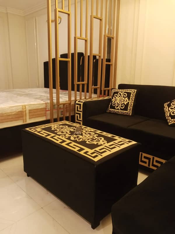 Luxury Studio Furnished Apartment For Sale In Bahria Town Sector E 0