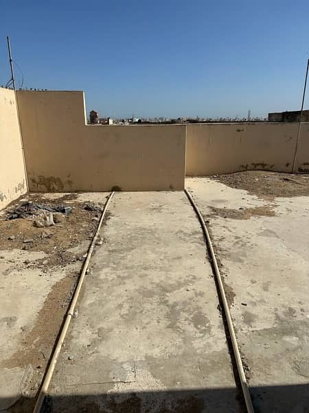 Flat with Roof North Karachi Sector 11E 11