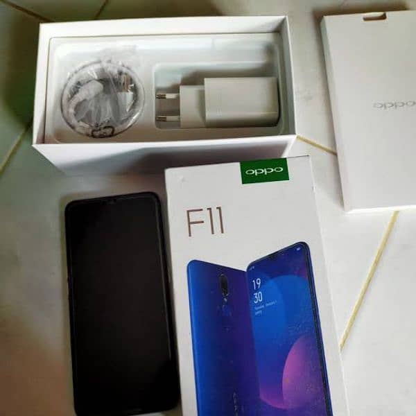 Oppo f11 8/256gb New set charger dual sim pta approved 4