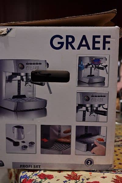 Graef Germany coffee machine + grinder 6