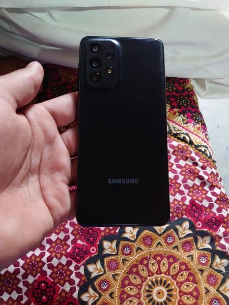 With Box and charger New condition Samsung A33 5G Coular Black 5000Mh 4