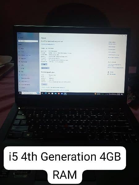 i5 4th Gen Laptop Lenovo X1 Carbon 4GB 256SSD Ultra Slim 3Hours Battry 15