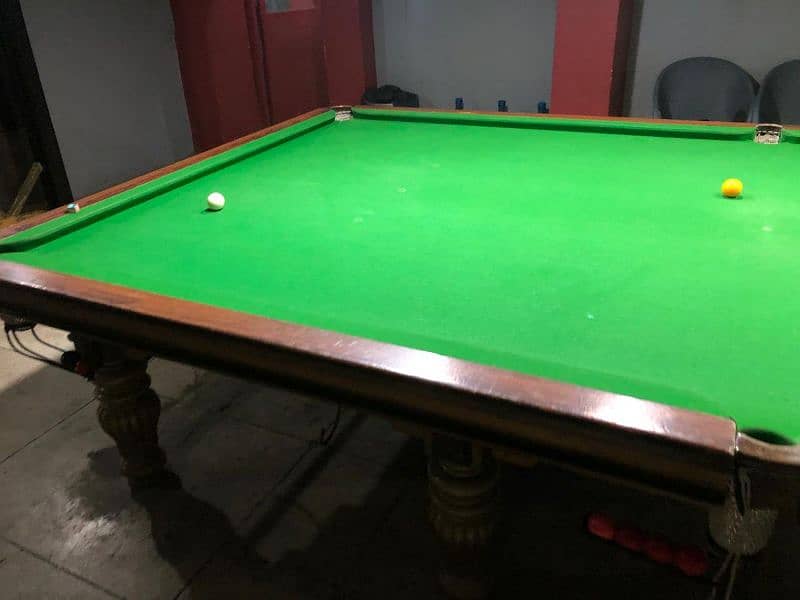 6/12 snooker table local made 2
