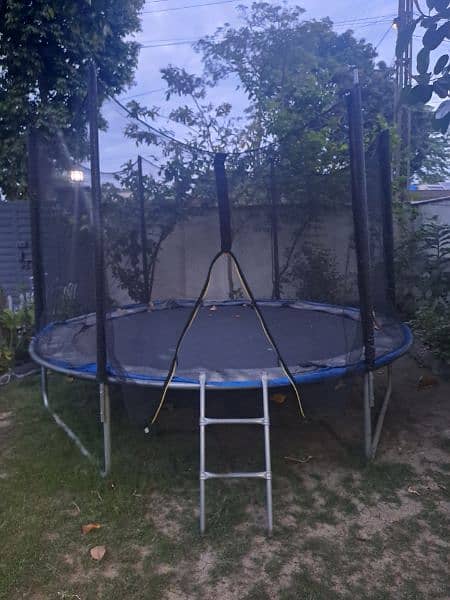 10 Feet trampoline in new condition. used only 8 months 2