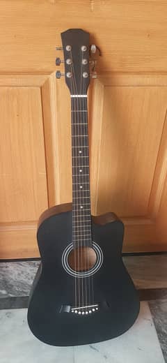 Black Acoustic Guitar 0