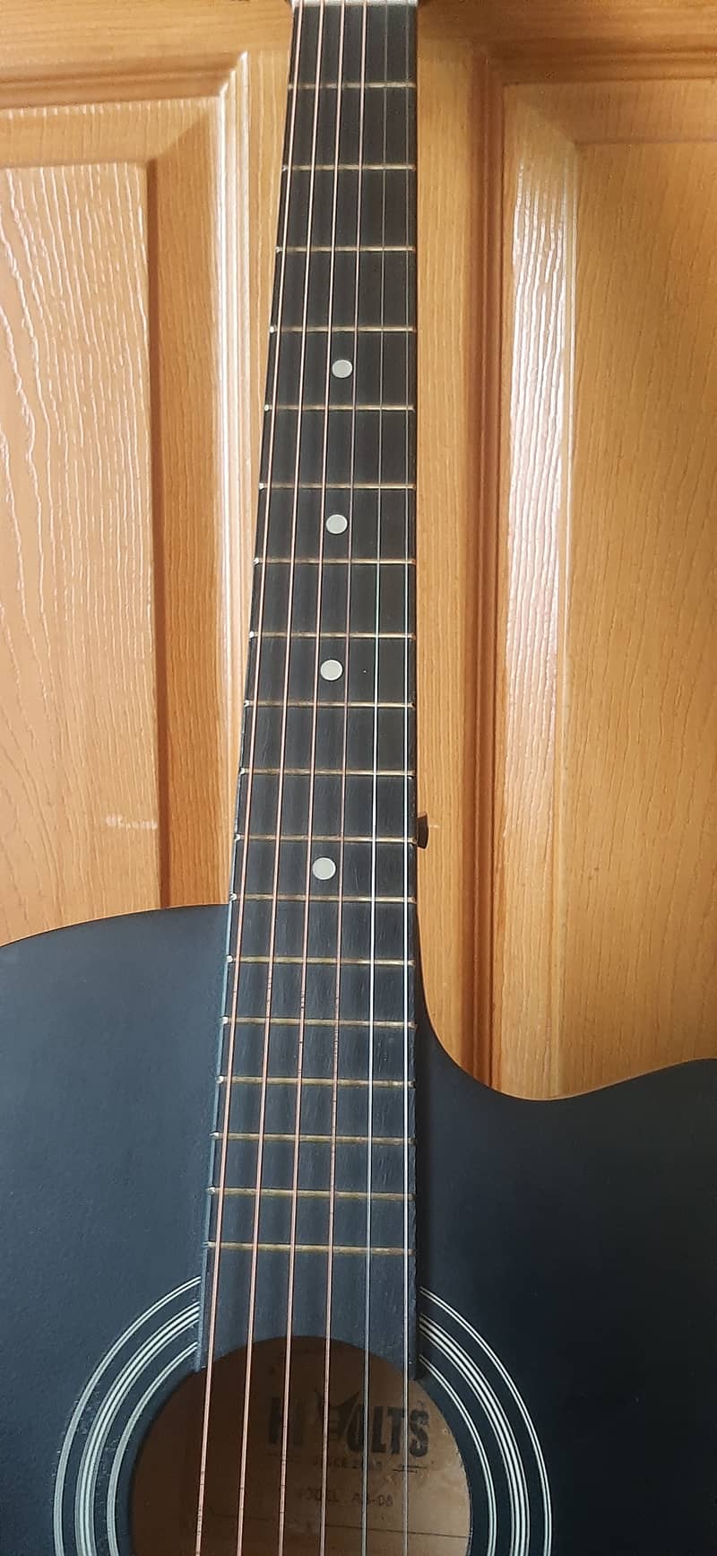 Black Acoustic Guitar 2