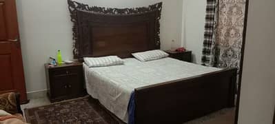 Wooden Double Bed For Sale 0