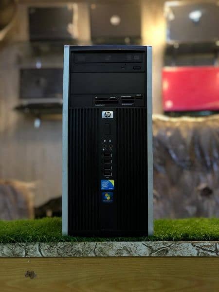 Best For Gaming Graphic Hp Tower Cor w Dou 4GB Ram / 128 Ssd + 500 Hdd 0