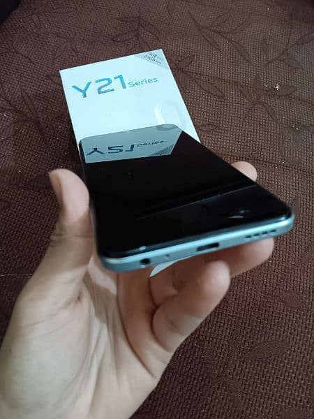 vivo y21a with box official approved 6