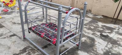 Baby Swing and Baby Bed pair with Tyres 0