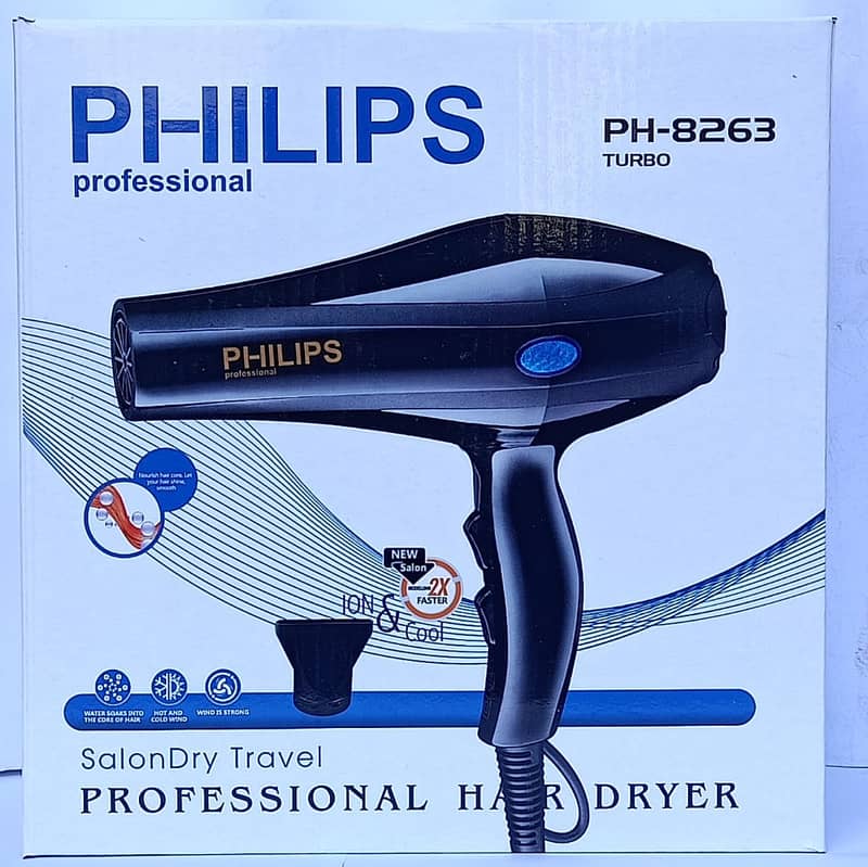 Philip s Hair Dryer 3000 watts intensive heating 03334804778 0