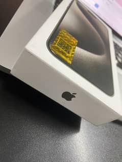 iPhone 15 pro max PTA Approved Box Packed