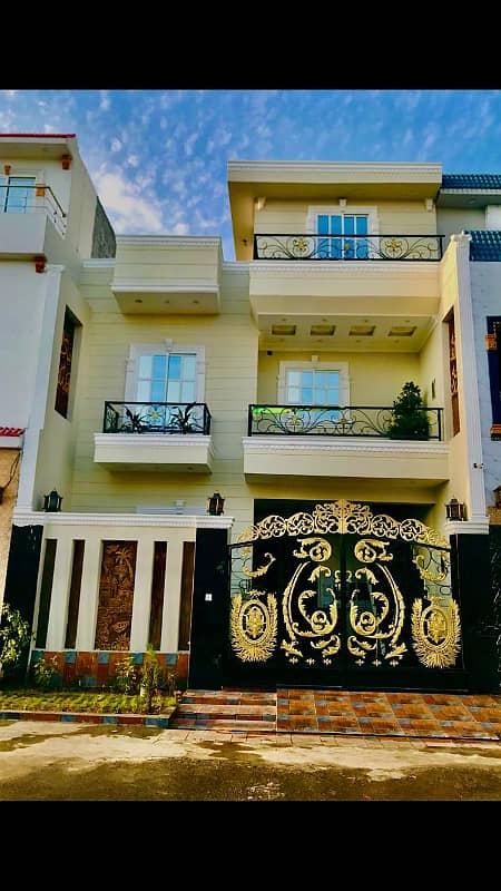 5 Marla Brand New House For Sale In Al Ahmad Gardens GT Road Manawan Lahore 0