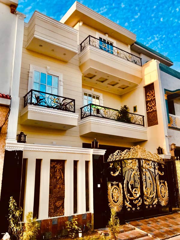 5 Marla Brand New House For Sale In Al Ahmad Gardens GT Road Manawan Lahore 26