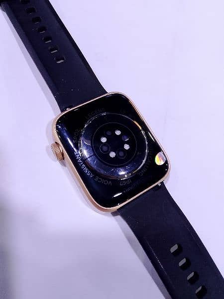 zero LEGEND Smart watch (Black strap Golden Dial) 2