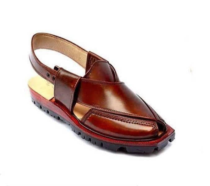 men's Peshawari chappal |shoes| khari| hand made sandles pure leather 1