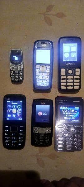 Keypad phone all for sale 8