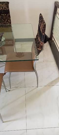 Dining Table with 6 chairs (imported)
