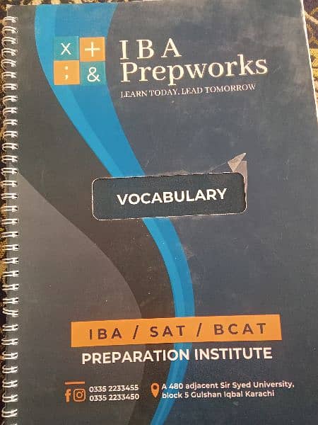 iCAP CA+ IBA Karachi test books 0