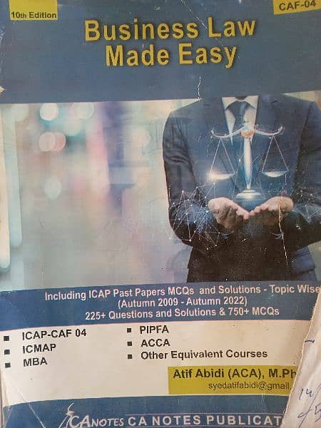 iCAP CA+ IBA Karachi test books 13