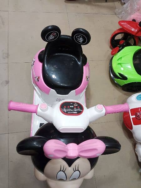 Mickey mouse electric bike cartoon character with light and music 1
