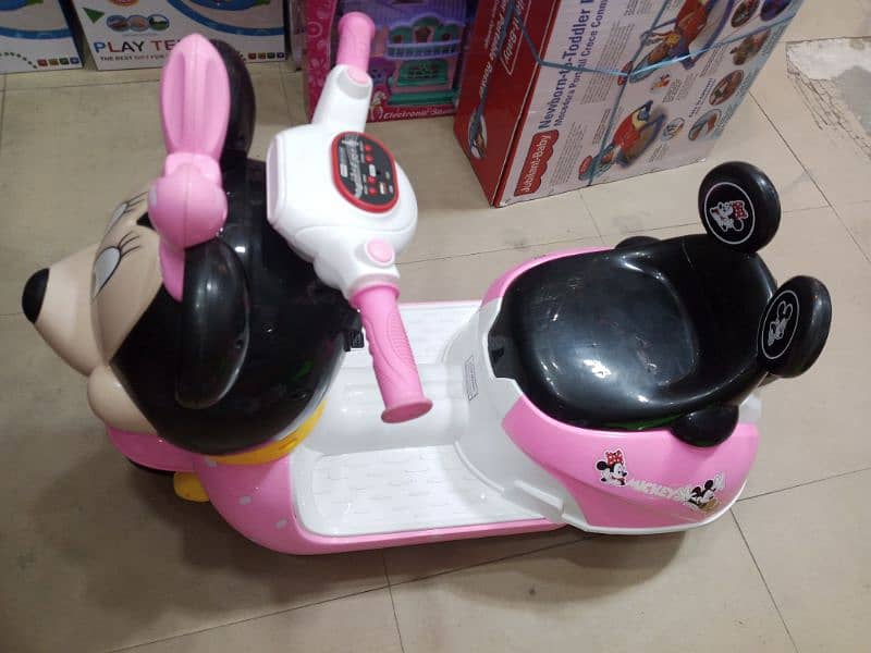 Mickey mouse electric bike cartoon character with light and music 3