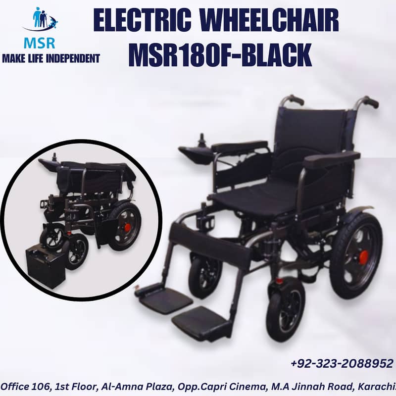 Electric Wheelchair With Warranty | Brusless Motor | Brand New 11