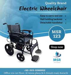 Electric Wheelchair With Warranty | Brusless Motor | Brand New