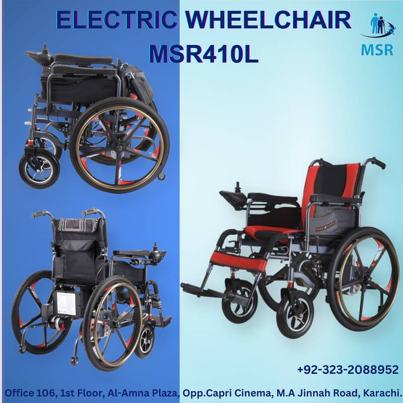 Electric Wheelchair With Warranty | Brusless Motor | Brand New 17
