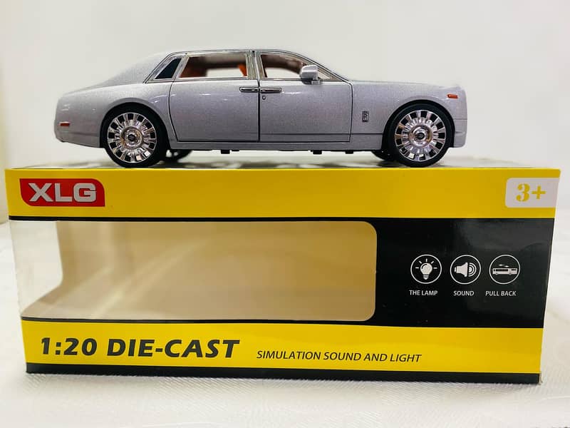 Rolls-Royce Phantom Vlll Metal body Die-cast Model Car 9