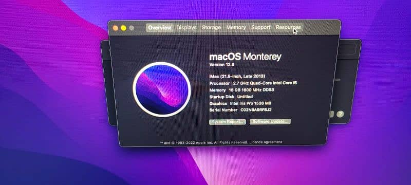 Apple iMac Retina Display 21.5 core i5 Urgently Selling 5