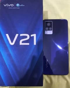 Vivo V21 with Complete Accessories