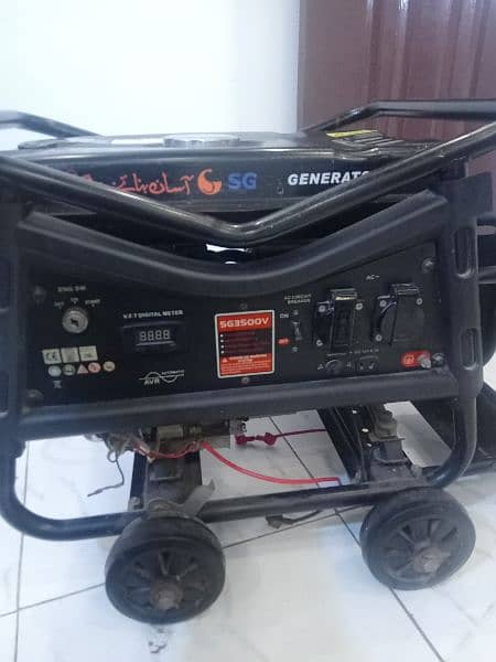 Sg generator 3.5kv with gas kit with self start and manual start 0
