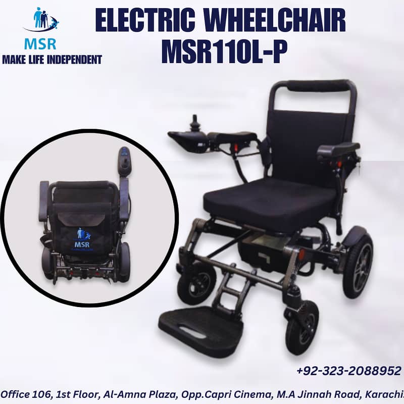 Electric Wheelchair for Sale in Karachi | Brand New | Power Wheelchair 1