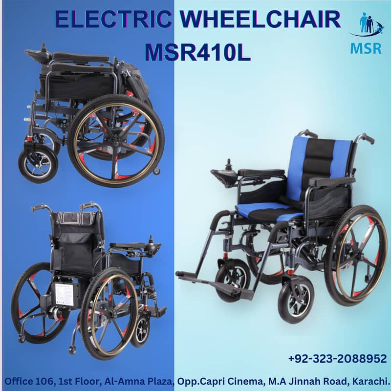 Electric Wheelchair for Sale in Karachi | Brand New | Power Wheelchair 5