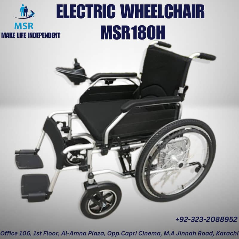 Electric Wheelchair for Sale in Karachi | Brand New | Power Wheelchair 7