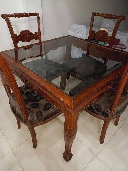 dinning table pure seesham wooden 1