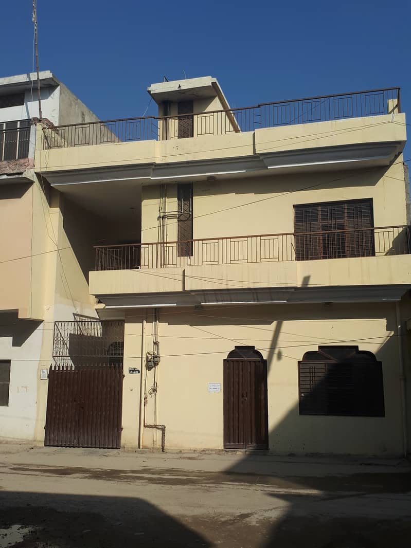 Ground Portion For Rent in Gulistan Colony Wah Cantt, islamabad 7