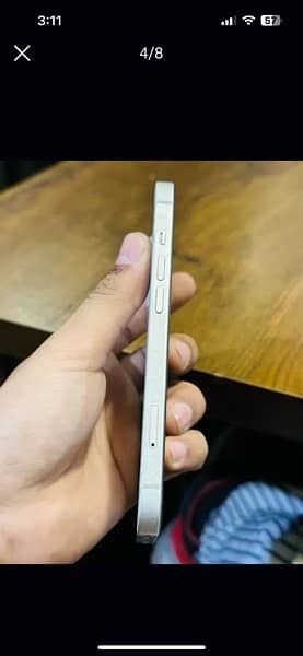 iPhone 13 white colour water pack 87 health just phone 7