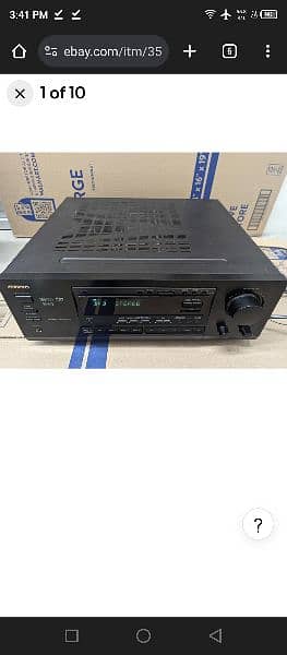 Onkyo receiver TX-DS575 1