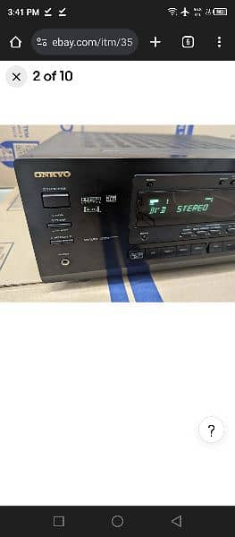 Onkyo receiver TX-DS575 2