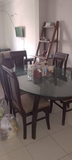 Dining table with 5 chairs  03218848082