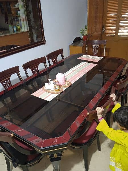 Dining table with chairs 1