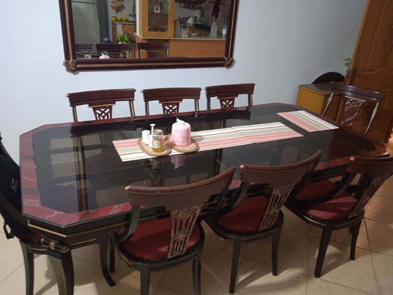 Dining table with chairs 2