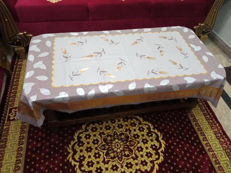 sofa set/6 seater/table set/kaleen/rug/carpet/center table/side tables 4